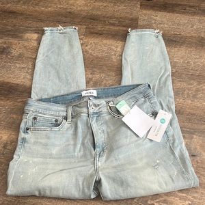 PISTOLA Arielle Skinny Scissor Cut Hem Jean